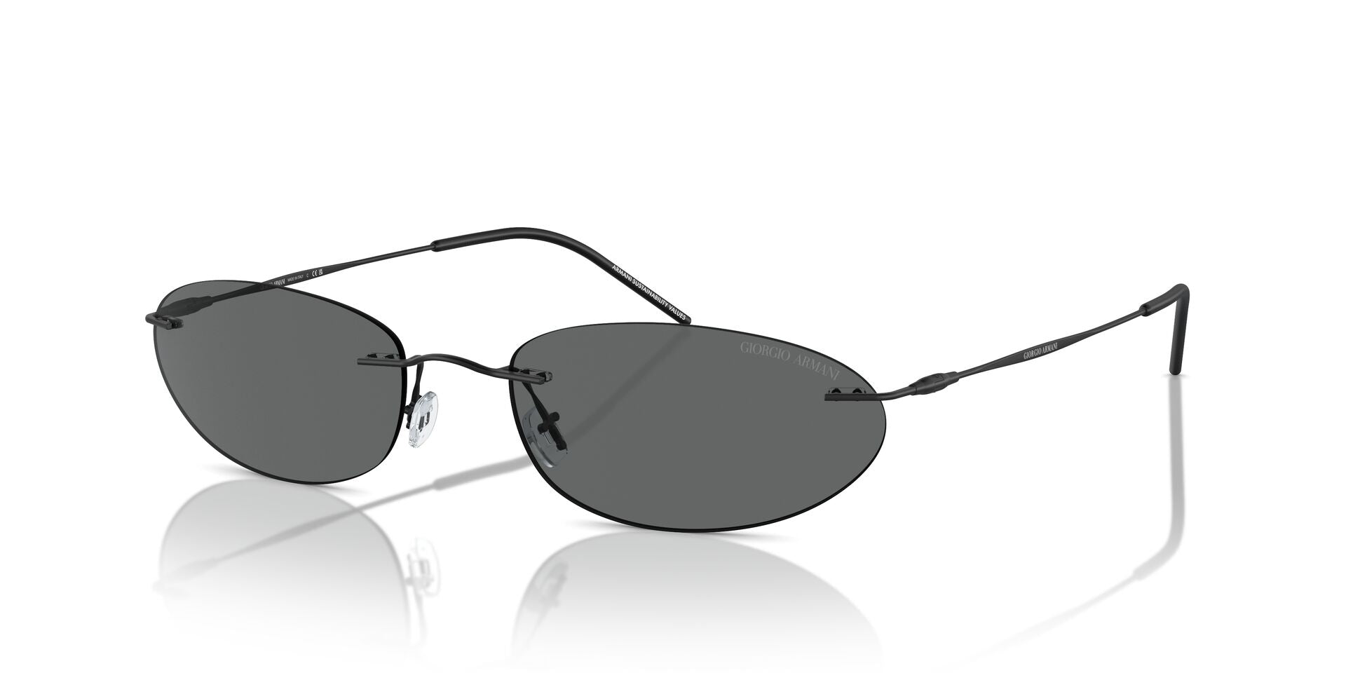 Giorgio Armani AR1508M Oval Sunglasses | Maverick & Wolf