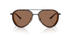 Emporio Armani EA2163 Matte Black/Dark Brown #colour_matte-black-dark-brown