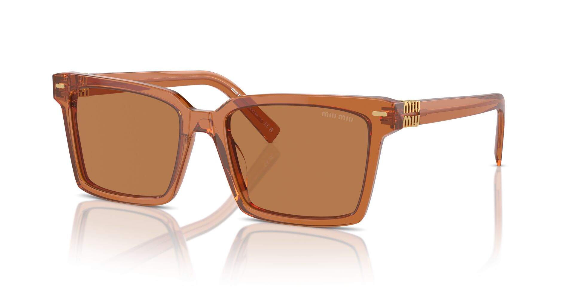 Miu Miu SMU13Z Rectangle Sunglasses | Maverick & Wolf