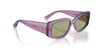 Vogue Eyewear VO5642SU Transparent Pearl Purple/Green #colour_transparent-pearl-purple-green