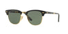 Ray-Ban Folding Clubmaster RB2176 Black/Green #colour_black-green