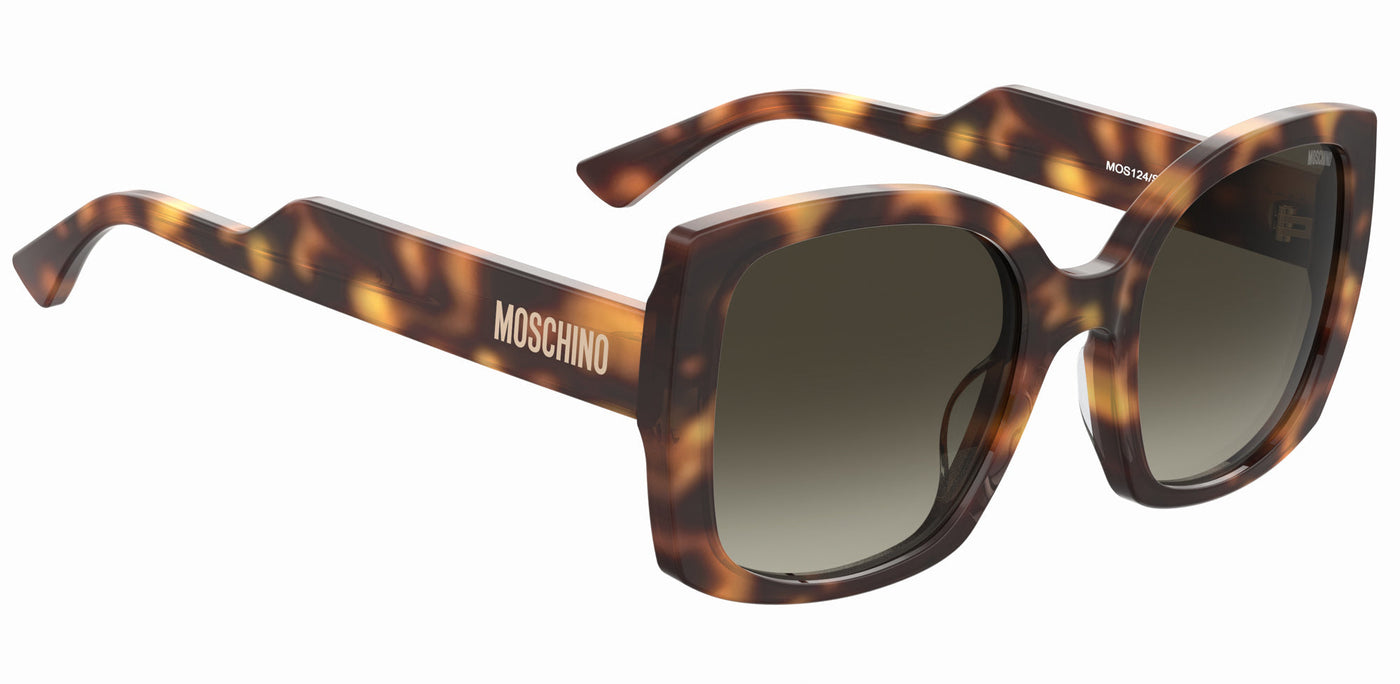 Moschino MOS124/S Havana/Brown Gradient #colour_havana-brown-gradient