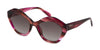 Mulberry SML169 Striped Red/Brown Gradient #colour_striped-red-brown-gradient