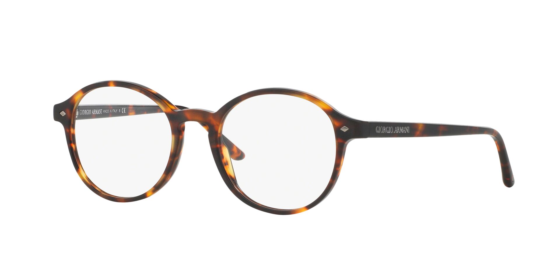 Giorgio armani 2024 glasses round