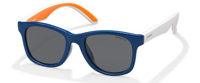 Polaroid Junior PLD8001/S Blue/Grey #colour_blue-grey