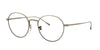 Oliver Peoples Altair OV1306ST Antique Gold/Blue Block #colour_antique-gold-blue-block