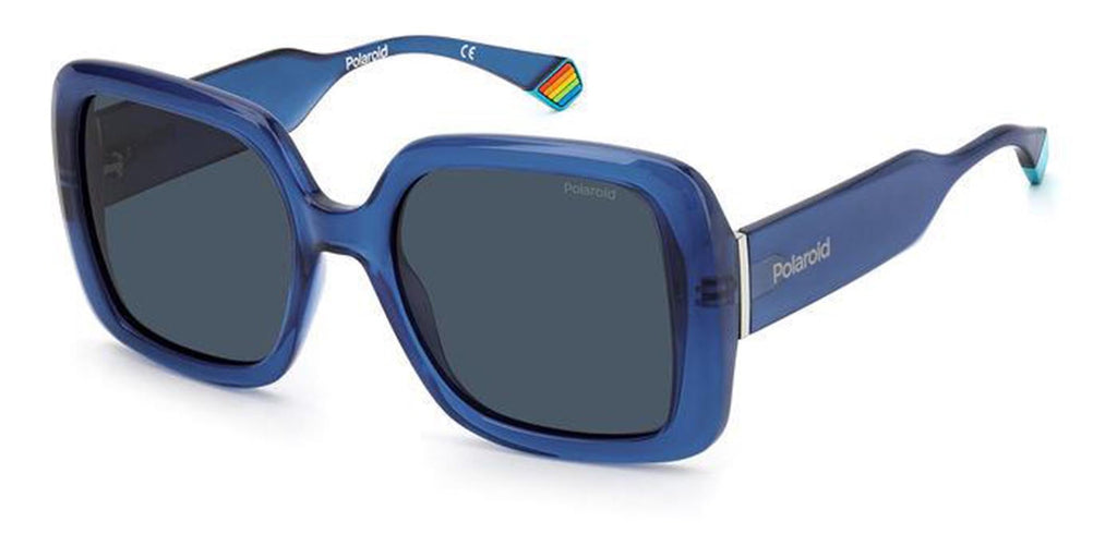Polaroid PLD4168/S Blue/Polarised Grey #colour_blue-polarised-grey