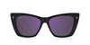 DSQUARED2 Icon 0006/S Black-Fuchisa/Violet Mirror #colour_black-fuchisa-violet-mirror