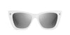 DSQUARED2 Icon 0006/S White-Black/Silver Mirror #colour_white-black-silver-mirror