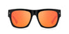 DSQUARED2 Icon 0004/S Black-Red/Orange Mirror #colour_black-red-orange-mirror
