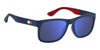 Tommy Hilfiger TH1556/S Matte Blue/Blue Mirror #colour_matte-blue-blue-mirror