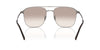 Giorgio Armani AR6154 Matte Gunmetal/Brown Silver Mirror Gradient #colour_matte-gunmetal-brown-silver-mirror-gradient