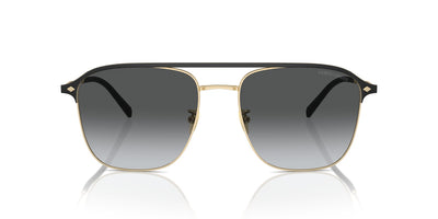 Giorgio Armani AR6154 Pale Gold/Grey Gradient Polarised #colour_pale-gold-grey-gradient-polarised