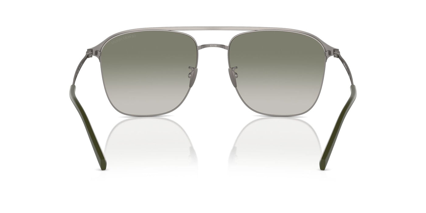 Giorgio Armani AR6154 Matte Gunmetal/Green Gradient #colour_matte-gunmetal-green-gradient