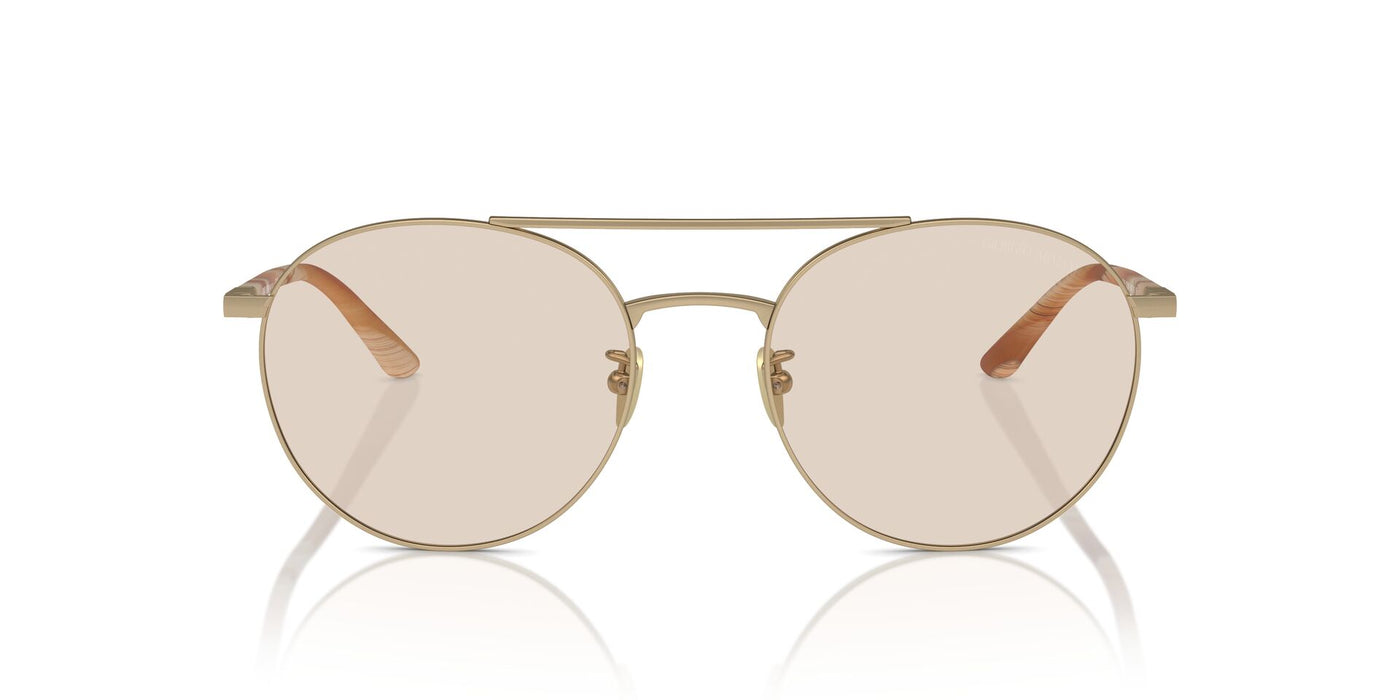 Giorgio Armani AR6156 Matte Pale Gold/Brown Photochromic #colour_matte-pale-gold-brown-photochromic