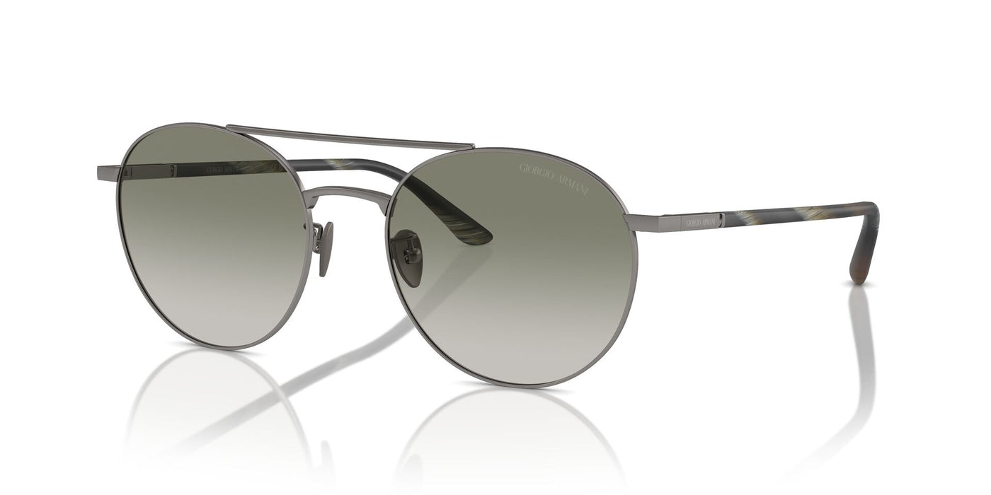 Giorgio Armani AR6156 Matte Gunmetal/Green Gradient #colour_matte-gunmetal-green-gradient