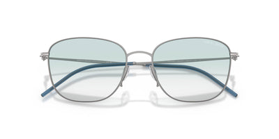 Giorgio Armani AR6168 Matte Gunmetal/Clear Light Blue Gradient #colour_matte-gunmetal-clear-light-blue-gradient