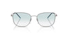 Giorgio Armani AR6168 Matte Gunmetal/Clear Light Blue Gradient #colour_matte-gunmetal-clear-light-blue-gradient