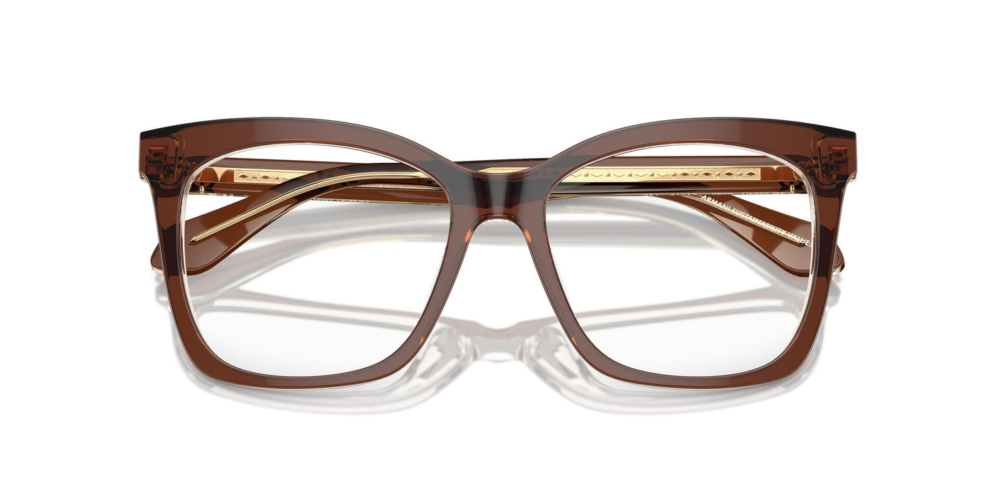 Giorgio Armani AR7254U Top Transparent Brown-Honey #colour_top-transparent-brown-honey