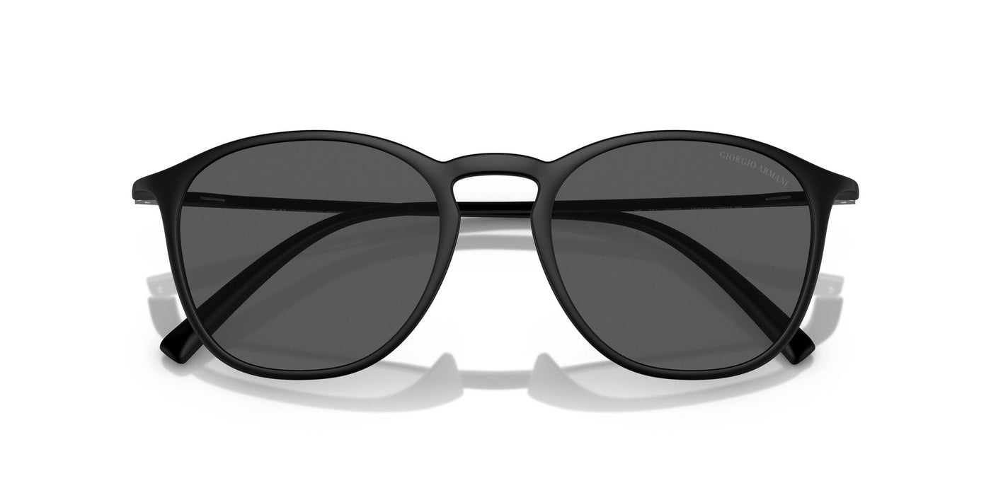 Giorgio Armani AR8186U Matte Black/Dark Grey #colour_matte-black-dark-grey