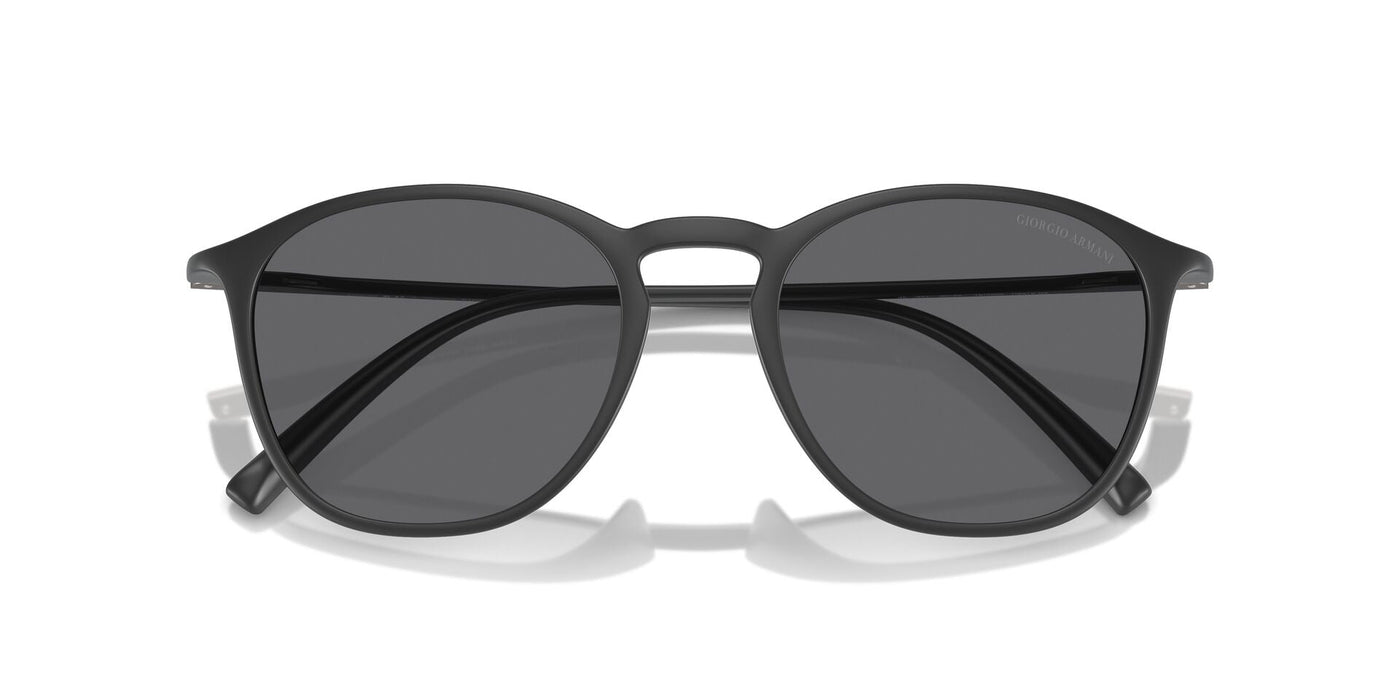 Giorgio Armani AR8186U Matte Grey/Dark Grey Polarised #colour_matte-grey-dark-grey-polarised