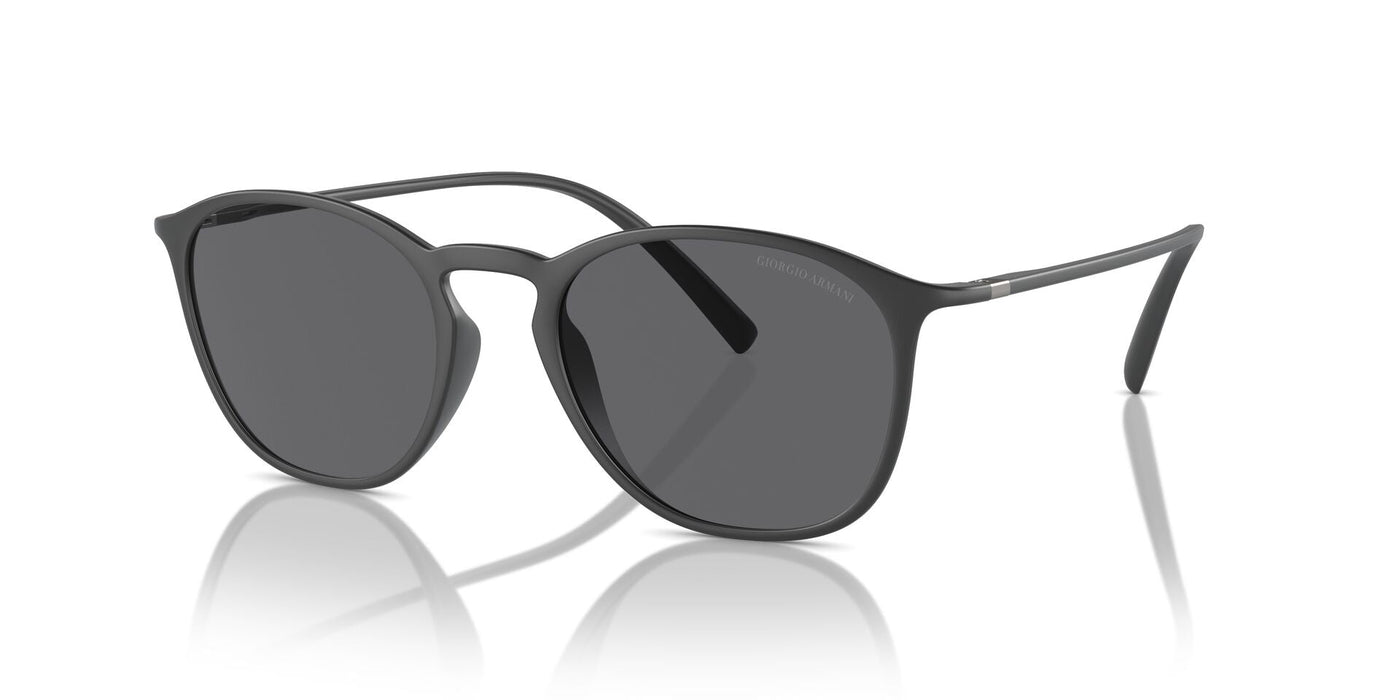 Giorgio Armani AR8186U Matte Grey/Dark Grey Polarised #colour_matte-grey-dark-grey-polarised