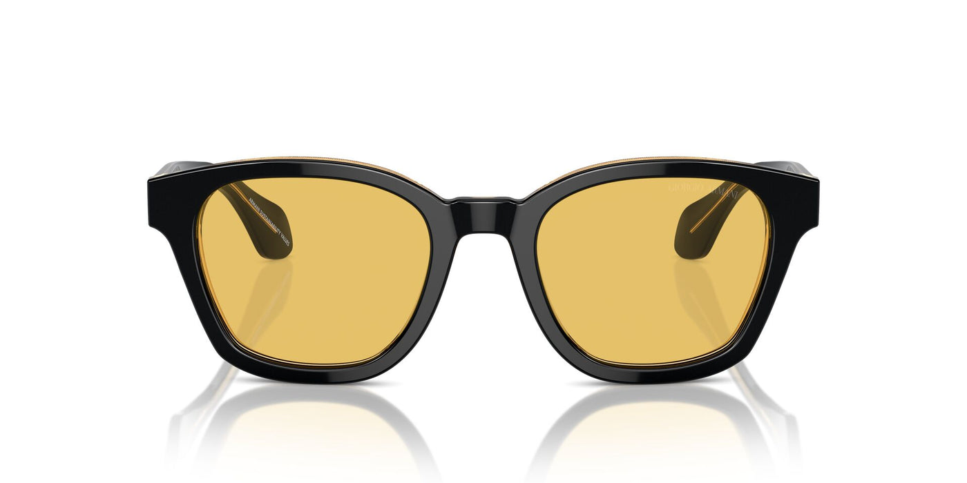 Giorgio Armani AR8207 Top Black/Transparent Orange/Yellow #colour_top-black-transparent-orange-yellow