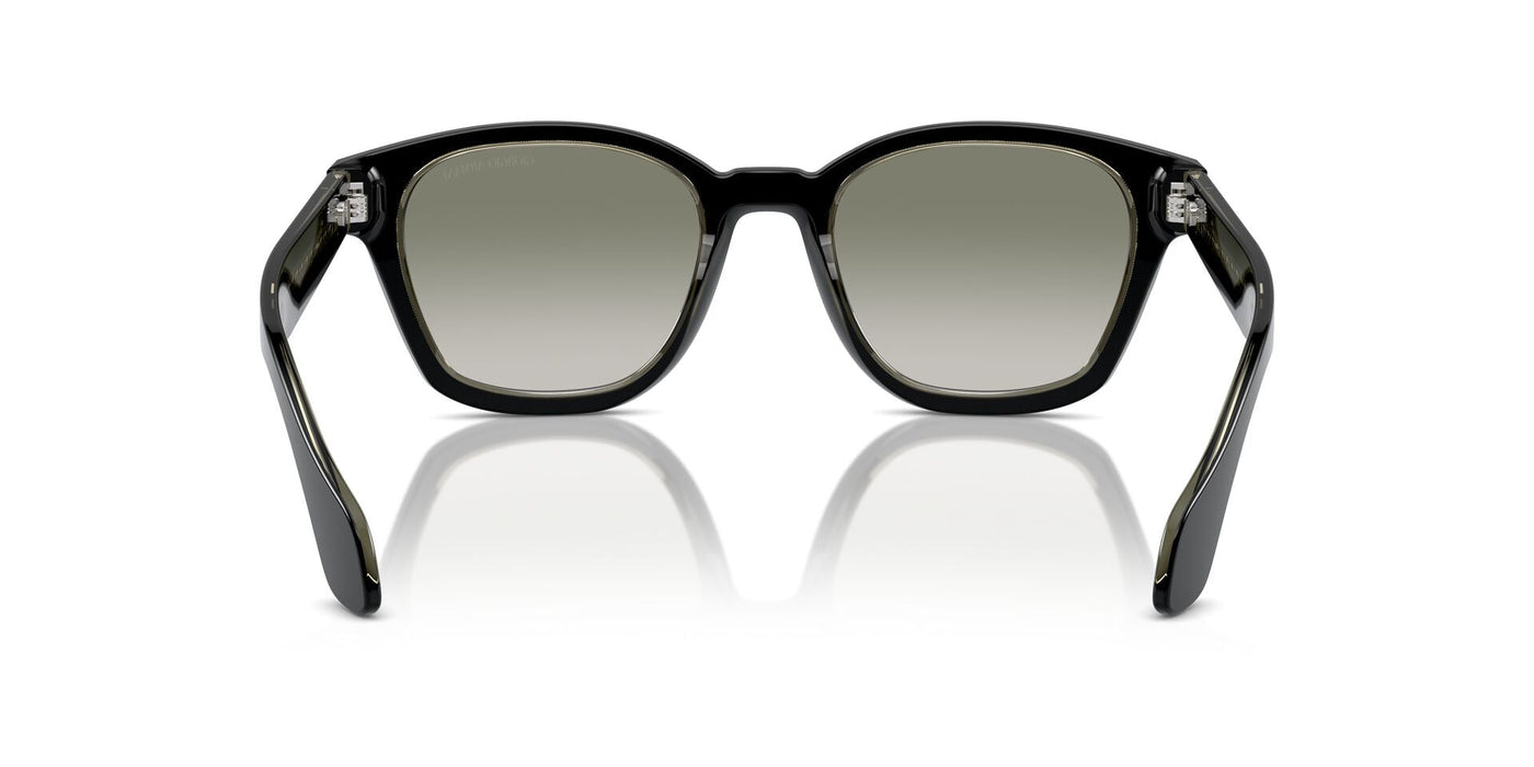 Giorgio Armani AR8207 Top Black/Transparent Green/Green Gradient #colour_top-black-transparent-green-green-gradient