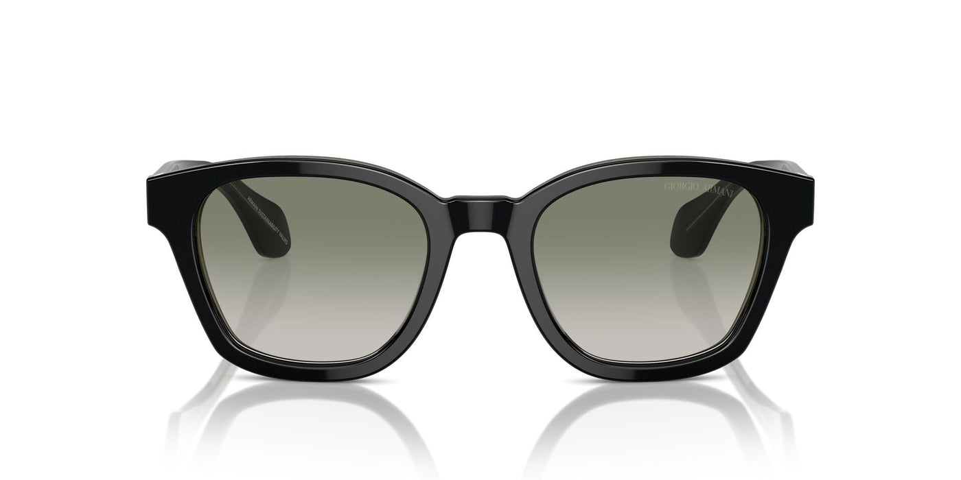 Giorgio Armani AR8207 Top Black/Transparent Green/Green Gradient #colour_top-black-transparent-green-green-gradient