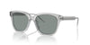 Giorgio Armani AR8210U Transparent Grey/Blue #colour_transparent-grey-blue