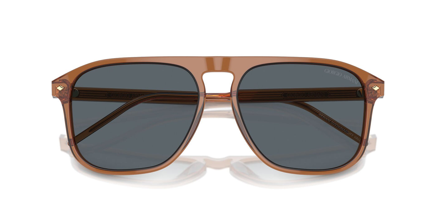 Giorgio Armani AR8212 Transparent Brown/Blue #colour_transparent-brown-blue