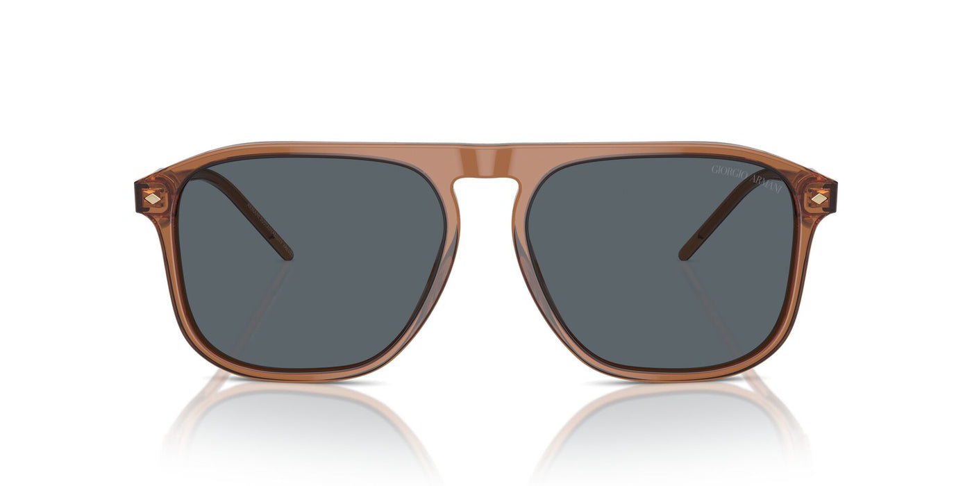 Giorgio Armani AR8212 Transparent Brown/Blue #colour_transparent-brown-blue