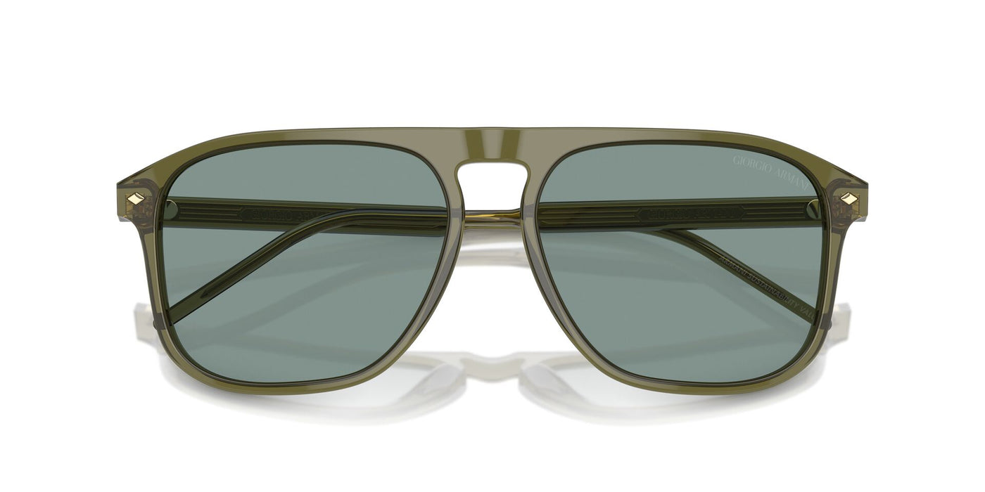 Giorgio Armani AR8212 Transparent Green/Grey #colour_transparent-green-grey