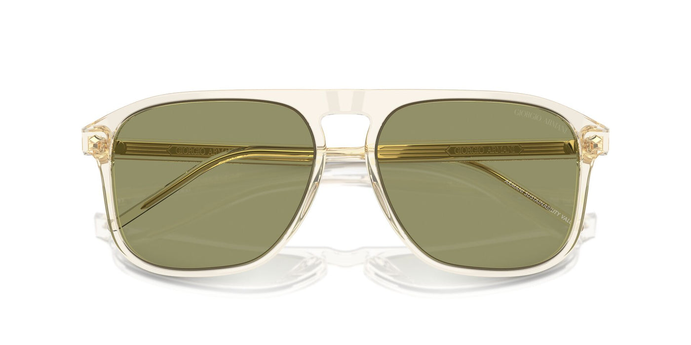 Giorgio Armani AR8212 Transparent Yellow/Green #colour_transparent-yellow-green