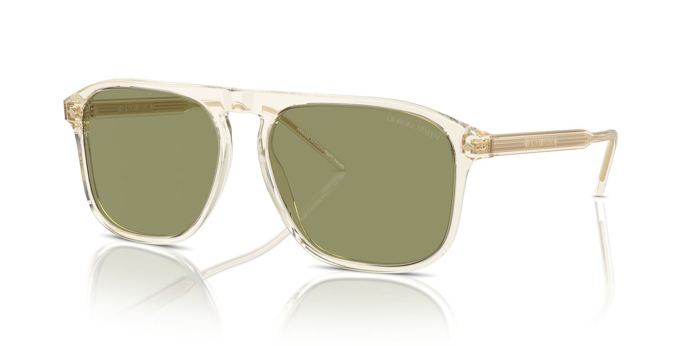 Giorgio Armani AR8212 Transparent Yellow/Green #colour_transparent-yellow-green