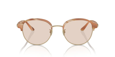 Giorgio Armani AR8215 Matte Honey Horn/Brown Photochromic #colour_matte-honey-horn-brown-photochromic