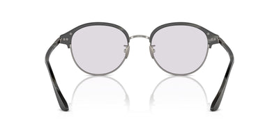 Giorgio Armani AR8215 Matte Blue Horn/Grey Photochromic #colour_matte-blue-horn-grey-photochromic