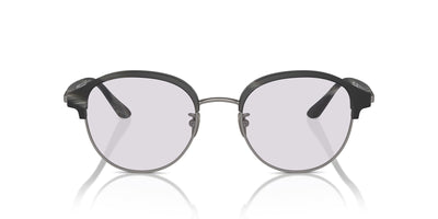 Giorgio Armani AR8215 Matte Blue Horn/Grey Photochromic #colour_matte-blue-horn-grey-photochromic