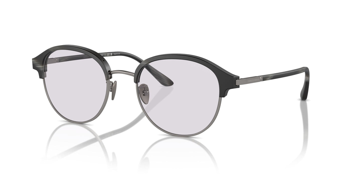 Giorgio Armani AR8215 Matte Blue Horn/Grey Photochromic #colour_matte-blue-horn-grey-photochromic