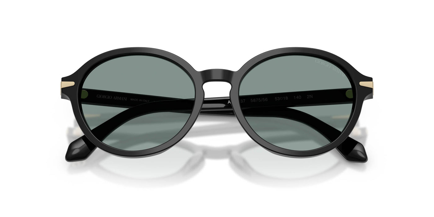 Giorgio Armani AR8237 Black/Grey Vintage Blue #colour_black-grey-vintage-blue
