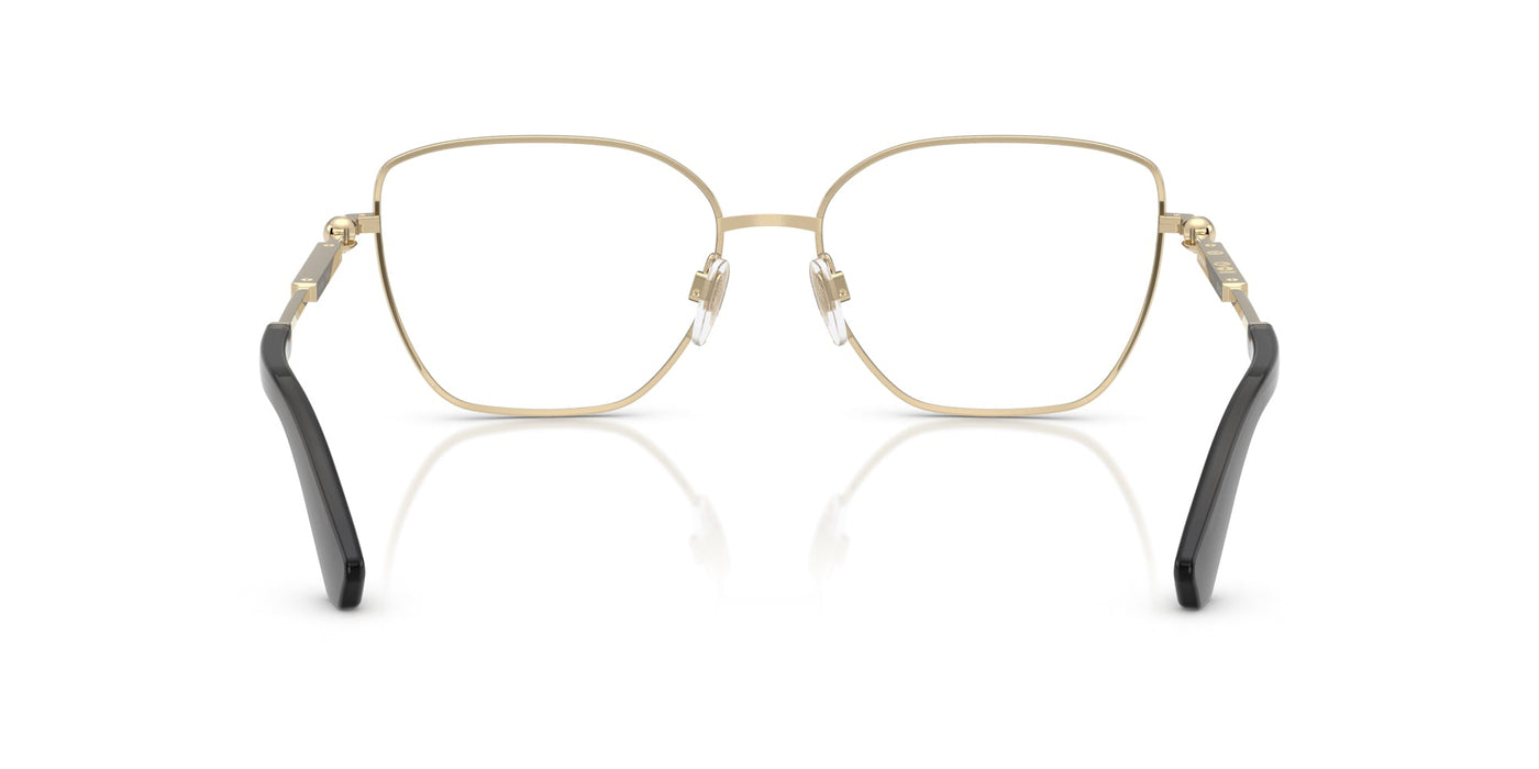 Burberry BE1390 Light Gold With Black Rim #colour_light-gold-with-black-rim