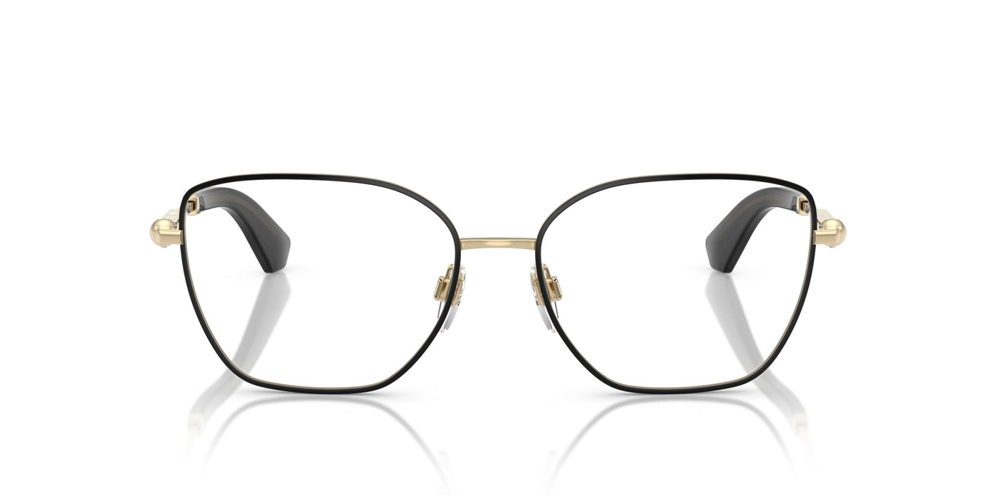 Burberry BE1390 Light Gold With Black Rim #colour_light-gold-with-black-rim