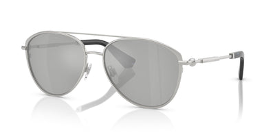 Burberry BE3157 Silver/Clear Silver Mirror #colour_silver-clear-silver-mirror