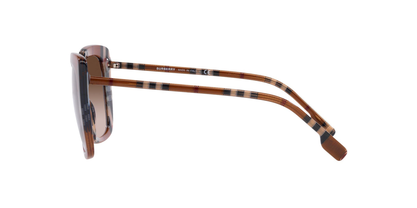 Burberry Caroll BE4323 Brown Check/Brown Gradient #colour_brown-check-brown-gradient