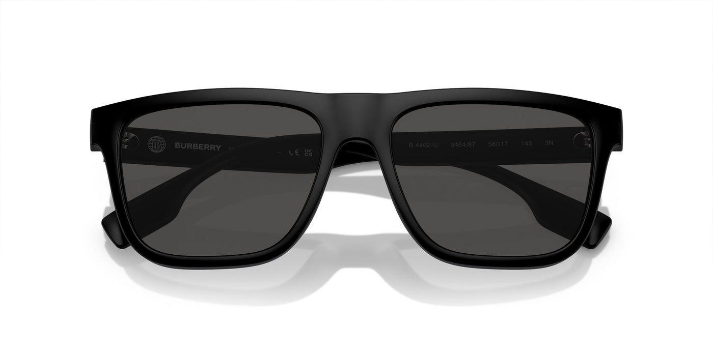 Burberry BE4402U Matte Black/Dark Grey #colour_matte-black-dark-grey