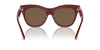 Burberry BE4418 Bordeaux/Dark Brown #colour_bordeaux-dark-brown