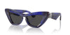 Burberry BE4421U Check Blue/Dark Grey #colour_check-blue-dark-grey