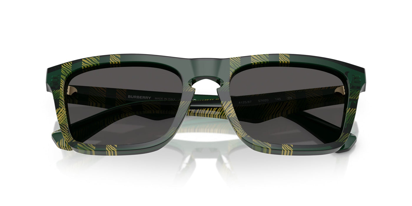 Burberry BE4434 Check Green/Dark Grey #colour_check-green-dark-grey