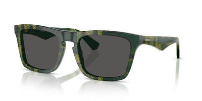 Burberry BE4434 Check Green/Dark Grey #colour_check-green-dark-grey