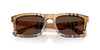 Burberry BE4434 Check Sand/Dark Brown #colour_check-sand-dark-brown